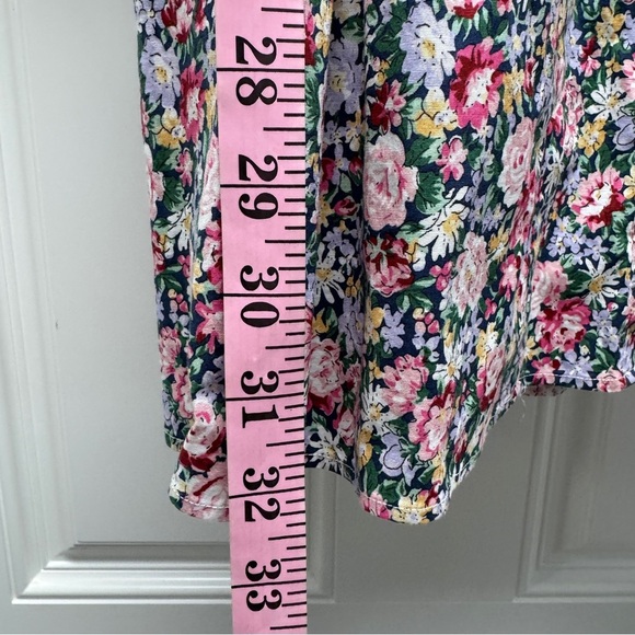 The Shirt Dress By Rochelle Behrens Drop Waist Floral Button Down Dress - Picture 11 of 15